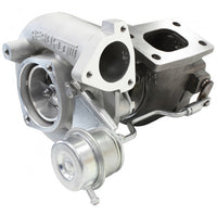 Aeroflow BOOSTED 5328 .64 NISSAN Turbocharger 445HP, Natural Cast Finish Internal Wastegate, T25 / T28 Inlet Flange, 5-Bolt Exhaust Flange