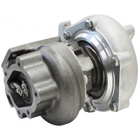 Aeroflow BOOSTED 5328 .64 NISSAN Turbocharger 445HP, Natural Cast Finish Internal Wastegate, T25 / T28 Inlet Flange, 5-Bolt Exhaust Flange