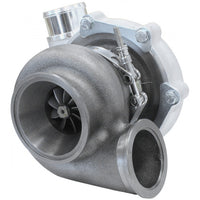 Aeroflow BOOSTED 5449 .72 Reverse Rotation Turbocharger 660HP, Natural Cast Finish External Wastegate, V-Band Inlet & Exhaust Flanges