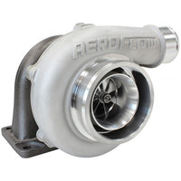 Aeroflow BOOSTED 5455 1.06 Turbocharger 650HP, Natural Cast Finish External Wastegate, T3 Inlet Flange, V-Band Exhaust Flange