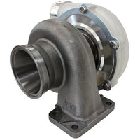 Aeroflow BOOSTED 5855 .63 Turbocharger 750HP, Natural Cast Finish External Wastegate, T3 Inlet Flange, V-Band Exhaust Flange