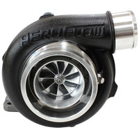 Aeroflow BOOSTED 5855 .82 Turbocharger 750HP, Hi Temp Black Finish External Wastegate, T3 Inlet Flange, V-Band Exhaust Flange