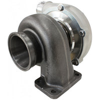 Aeroflow BOOSTED 5855 .82 Turbocharger 750HP, Natural Cast Finish External Wastegate, T3 Inlet Flange, V-Band Exhaust Flange