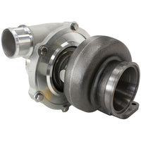 Aeroflow BOOSTED 5855 .82 Turbocharger 750HP, Natural Cast Finish External Wastegate, T3 Inlet Flange, V-Band Exhaust Flange