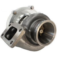 Aeroflow BOOSTED 5855 .82 Turbocharger 750HP, Natural Cast Finish External Wastegate, T3 Inlet Flange, V-Band Exhaust Flange
