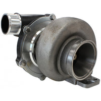 Aeroflow BOOSTED 5855 1.06 Turbocharger 750HP, Hi Temp Black Finish External Wastegate, T3 Inlet Flange, V-Band Exhaust Flange