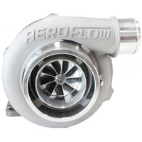 Aeroflow BOOSTED 5855 1.06 Turbocharger 750HP, Natural Cast Finish External Wastegate, T3 Inlet Flange, V-Band Exhaust Flange