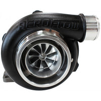Aeroflow BOOSTED 5862 .63 Turbocharger 750HP, Hi Temp Black Finish External Wastegate, T3 Inlet Flange, V-Band Exhaust Flange