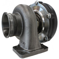 Aeroflow BOOSTED 5862 .63 Turbocharger 750HP, Hi Temp Black Finish External Wastegate, T3 Inlet Flange, V-Band Exhaust Flange