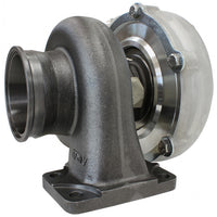 Aeroflow BOOSTED 5862 .63 Turbocharger 750HP, Natural Cast Finish External Wastegate, T3 Inlet Flange, V-Band Exhaust Flange