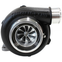 Aeroflow BOOSTED 5862 1.06 Turbocharger 750HP, Hi Temp Black Finish External Wastegate, T3 Inlet Flange, V-Band Exhaust Flange