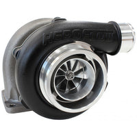 Aeroflow BOOSTED 5862 1.06 Turbocharger 750HP, Hi Temp Black Finish External Wastegate, T3 Inlet Flange, V-Band Exhaust Flange