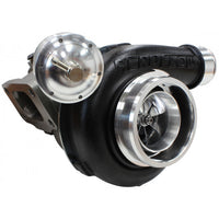 Aeroflow BOOSTED 5862 1.06 BA/BF/FG XR6 Turbocharger 650HP, Hi Temp Black Finish Internal Wastegate, T3 Inlet Flange, XR6 5-Bolt Exhaust Flange