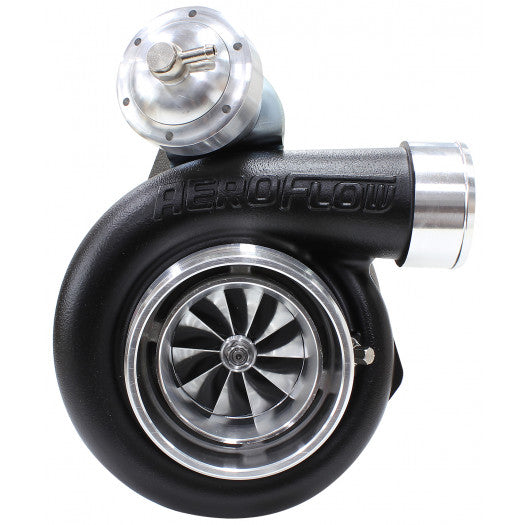 Aeroflow BOOSTED 6662 1.06 XR6 Turbocharger 825HP, Hi Temp Black Finish Internal Wastegate, T3 Inlet Flange, XR6 5-Bolt Exhaust Flange