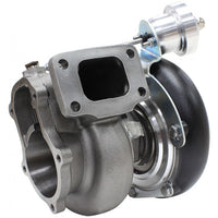 Aeroflow BOOSTED 6662 1.06 XR6 Turbocharger 825HP, Hi Temp Black Finish Internal Wastegate, T3 Inlet Flange, XR6 5-Bolt Exhaust Flange