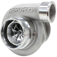 Aeroflow BOOSTED 6662 .63 Turbocharger 850HP, Natural Cast Finish External Wastegate, T3 Inlet Flange, V-Band Exhaust Flange