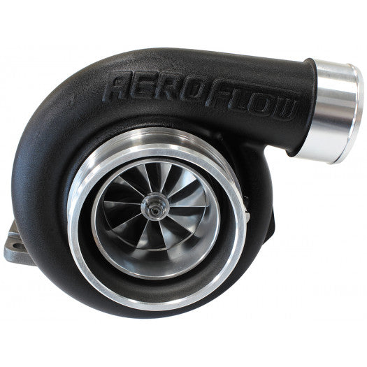 Aeroflow BOOSTED 6662 .82 Turbocharger 850HP, Hi Temp Black Finish External Wastegate, T3 Inlet Flange, V-Band Exhaust Flange