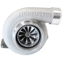 Aeroflow BOOSTED 6662 .82 Turbocharger 850HP, Natural Cast Finish External Wastegate, T3 Inlet Flange, V-Band Exhaust Flange