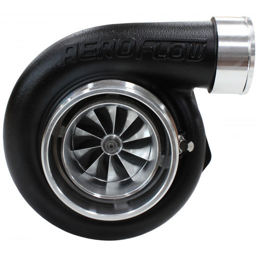 Aeroflow BOOSTED 6662 .82 V-BAND Turbocharger 850HP, Hi Temp Black Finish External Wastegate, Stainless Rear Housing, V-Band Inlet & Exhaust Flanges