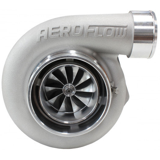 Aeroflow BOOSTED 6662 .82 V-BAND Turbocharger 850HP, Natural Cast Finish External Wastegate, Stainless Rear Housing, V-Band Inlet & Exhaust Flanges