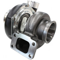Aeroflow BOOSTED 6762 .83 Turbocharger 1000HP, Hi Temp Black Finish External Wastegate, T3 Inlet Flange, V-Band Exhaust Flange