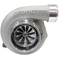 Aeroflow BOOSTED 6762 .83 Turbocharger 1000HP, Natural Cast Finish External Wastegate, T3 Inlet Flange, V-Band Exhaust Flange