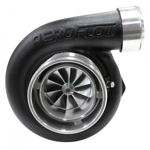 Aeroflow BOOSTED 6662 .83 Turbocharger, Hi Temp Black Finish External Wastegate, V-Band Inlet & Exhaust Flanges