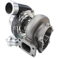 Aeroflow BOOSTED 6662 1.06 XR6 Turbocharger, Hi Temp Black FinishInternal Wastegate, T3 Inlet Flange, XR6 5-Bolt Exhaust Flange