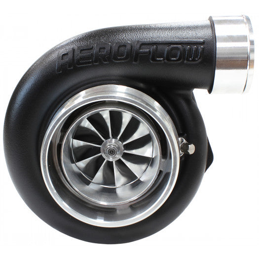 Aeroflow BOOSTED 6762 .83 V-BAND Turbocharger 1000HP, Hi Temp Black Finish External Wastegate, V-Band Inlet & Exhaust Flanges