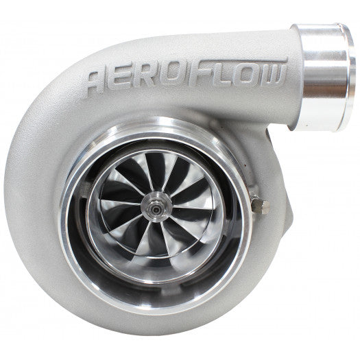 Aeroflow BOOSTED 6762 .83 V-BAND Turbocharger 1000HP, Natural Cast Finish External Wastegate, V-Band Inlet & Exhaust Flanges