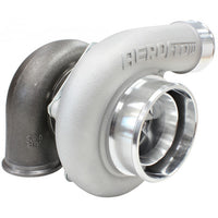 Aeroflow BOOSTED 6762 .83 V-BAND Turbocharger 1000HP, Natural Cast Finish External Wastegate, V-Band Inlet & Exhaust Flanges