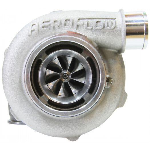 Aeroflow BOOSTED 5455 1.01 Turbocharger, Natural Cast Finish External Wastegate, V-Band Inlet & Exhaust Flanges