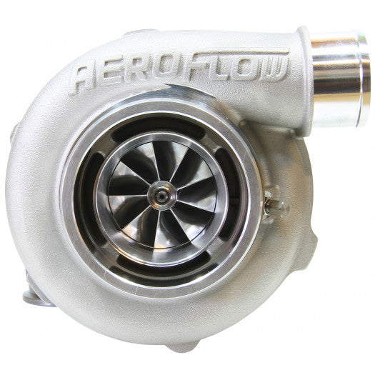 Aeroflow BOOSTED 5855 1.01 Turbocharger, Natural Cast Finish External Wastegate, V-Band Inlet & Exhaust Flanges