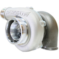 Aeroflow BOOSTED 5855 .83 Reverse Rotation Turbocharger, Natural Cast Finish External Wastegate, V-Band Inlet & Exhaust Flanges