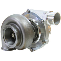 Aeroflow BOOSTED 5855 .83 Reverse Rotation Turbocharger, Natural Cast Finish External Wastegate, V-Band Inlet & Exhaust Flanges
