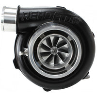 Aeroflow BOOSTED 5855 1.0 Reverse Rotation Turbocharger, Hi Temp Black Finish External Wastegate, V-Band Inlet & Exhaust Flanges