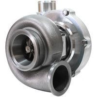 Aeroflow BOOSTED 5855 1.0 Reverse Rotation Turbocharger, Natural Cast Finish External Wastegate, V-Band Inlet & Exhaust Flanges
