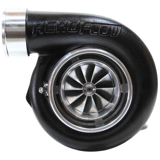 Aeroflow BOOSTED 6662 .83 Reverse Rotation Turbocharger, Hi Temp Black Finish External Wastegate, V-Band Inlet & Exhaust Flanges