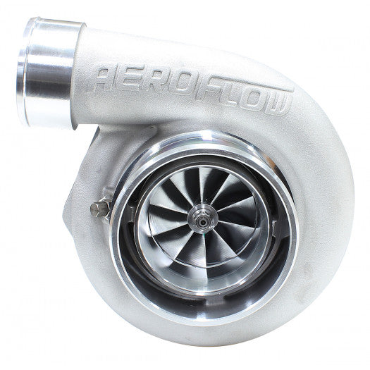Aeroflow BOOSTED 6662 .83 Reverse Rotation Turbocharger, Natural Cast Finish External Wastegate, V-Band Inlet & Exhaust Flanges
