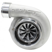 Aeroflow BOOSTED 6662 .83 Reverse Rotation Turbocharger, Natural Cast Finish External Wastegate, V-Band Inlet & Exhaust Flanges