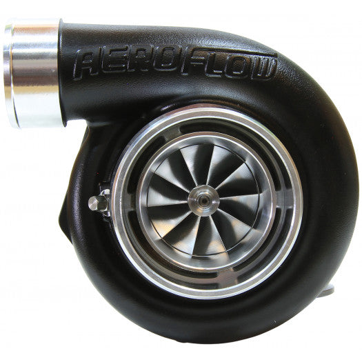 Aeroflow BOOSTED 6662 1.0 Reverse Rotation Turbocharger, Hi Temp Black Finish External Wastegate, V-Band Inlet & Exhaust Flanges