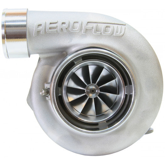 Aeroflow BOOSTED 6662 1.0 Reverse Rotation Turbocharger, Natural Cast Finish External Wastegate, V-Band Inlet & Exhaust Flanges