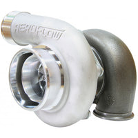 Aeroflow BOOSTED 6662 1.0 Reverse Rotation Turbocharger, Natural Cast Finish External Wastegate, V-Band Inlet & Exhaust Flanges