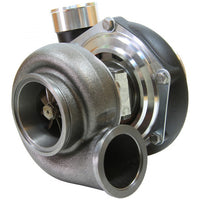 Aeroflow BOOSTED 6762 .83 Reverse Rotation Turbocharger, Hi Temp Black Finish External Wastegate, V-Band Inlet & Exhaust Flanges