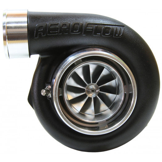 Aeroflow BOOSTED 6762 1.0 Reverse Rotation Turbocharger, Hi Temp Black Finish External Wastegate, V-Band Inlet & Exhaust Flanges