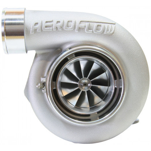 Aeroflow BOOSTED 6762 1.0 Reverse Rotation Turbocharger, Natural Cast Finish External Wastegate, V-Band Inlet & Exhaust Flanges