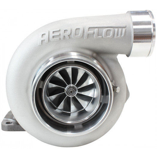 Aeroflow BOOSTED 6662 .82 T4 Turbocharger 850HP, Natural Cast Finish External Wastegate, T4 Inlet Flange, V-Band Exhaust Flange
