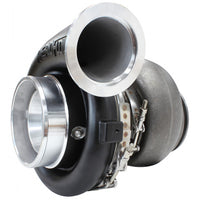 Aeroflow BOOSTED 7075 1.15 Turbocharger 950HP, Hi Temp Black Finish External Wastegate, T4 Twin Entry Inlet Flange, V-Band Exhaust Flange