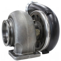 Aeroflow BOOSTED 7075 1.15 Turbocharger 950HP, Hi Temp Black Finish External Wastegate, T4 Twin Entry Inlet Flange, V-Band Exhaust Flange