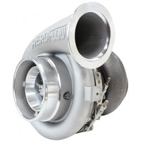 Aeroflow BOOSTED 7075 1.15 Turbocharger 950HP, Natural Cast Finish External Wastegate, T4 Twin Entry Inlet Flange, V-Band Exhaust Flange